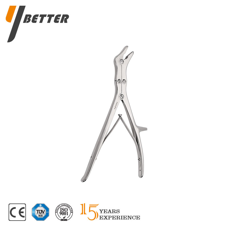 雙關節咬骨鉗（側彎）